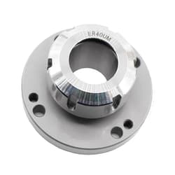 SaiDian 1Pcs ER-40 Collet Chuck 100MM Diameter Compact Lathe Tight Tolerance
