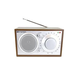 Emerson ER-7001 AM/FM Radio with Built-in Speaker, Easy-Tuning Dial, Portable Design, and Headphone Jack – Perfect for Home, Outdoors, and On-The-Go Listening