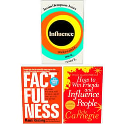 Justin Hempson-Jones,Ola Rosling Anna Rosling Rönnlund Hans Rosling,Dale Carnegie Influence Understand it Use it Resist it, Factfulness Ten Reasons We're Wrong About The World & How to Win Friends and Influence People 3 Books Collection Set