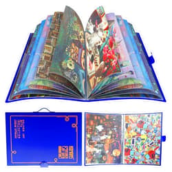 HXMARS Puzzle Storage Folder for 1000-Pieces: Large Capacity Jigsaw Puzzles Organizer Portable with 20 Pockets, Dustproof & Protective Puzzle Accessory