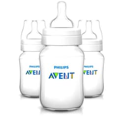 AVENT Philips Avent Anti-colic Baby Bottles Clear, 9oz 3 Piece