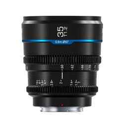 SIRUI Night Walker 35mm S35 Manual Focus Cine Lens, T1.2 Large Aperture M4/3 Mount Lens for BMPCC4K, GH5II, GH5S, GH6, Z Cam (MS35M-B, Black)