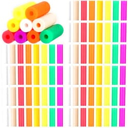 Nuanchu 80 Pieces Chew Aligner Tray Seaters Colorful Aligner Seater Chew Chompers, 8 Colors