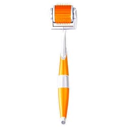 Diougens Lee Derma Roller Real Needle, 192 Titanium Microneedle Roller Face Body for Home Use - Includes Storage Case