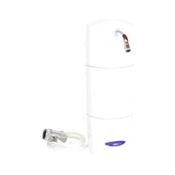 Crystal Quest Fluoride Removal | Classic Countertop Water Filter System | White | Crystal Quest