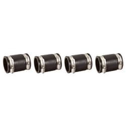 Fernco P1056-150 1-1/2-Inch Stock Coupling (Four Pack)