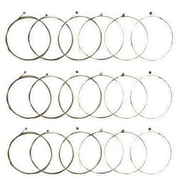 JYsun Electric Guitar Strings 3 Full Sets with Stainless Steel Core Nickel Alloy Wound Nickel-plated Bead Head Including E-1st B-2nd G-3rd D-4th A-5th E-6th