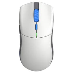 Glorious PC Gaming Race Glorious Forge Series One PRO Wireless Gaming Mouse – Ultra-Light 49g, 6-Button, 19K DPI, Wired/Wireless, 84-Hour Battery, No RGB, Ergonomic Claw Grip (Vidar Blue)