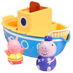 Format: Toy Tomy E73414 Toomies Grandpa Pig’s Splash & Pour Boat - 4 Pc Bath Time Peppa Removable Water Sprinklers & Spinning Paddle Wheelhouse Kids, 18 Months Or Above, Multicolor
