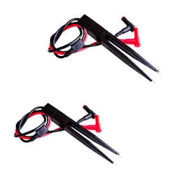 Comidox 2PCS SMD LCR Chip Test Clip Capacitance Inductor Resistance Test Clip Meter Lead Probe Multimeter Tweezer