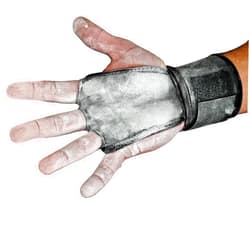 JerkFit WODies 3 Hole Gymnastics Grips with Wrist Support - Latex Free, Elastic Pull Up Grip for Cross Training, WODs, Weightlifting - Premium Workout Grips for Men and Women for Palm Protection
