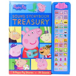 Editors of Phoenix International Publications Peppa Pig - Sound Storybook Treasury 39-Button Sound Book - PI Kids (Play-A-Sound)
