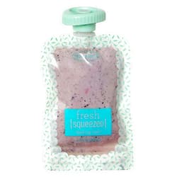 Infantino Reusable Squeeze Pouches for Homemade Baby Food, 3.5 oz, Pack of 25 - BPA, PVC, and Phthalate-Free, Freezer-Safe, with Clear Window and Labeling Space