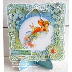 Marianne Design Cutting Sheet Bloemen Elfjes 2