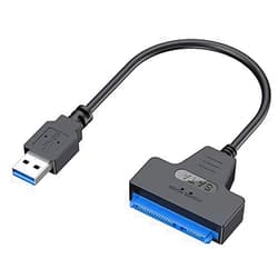SGElectronix USB 2.0 to SATA 22 Pin Laptop Hard Disk Drive SSD Adapter Converter Cable