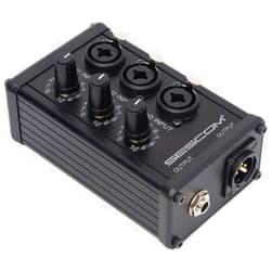Sescom SES-3MIX 3-Input / 1-Output Passive XLR Mixer