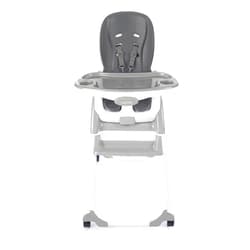 Ingenuity SmartClean Trio Elite 3-in-1 Convertible Baby High Chair, Toddler Chair, and Dining Booster Seat, For Ages 6 Months and Up, Unisex - Slate