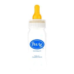 PetAg Pet-Ag Nurser Bottle - 4 oz - Promotes the Natural Feeding of Liquids - Designed for Larger Animals - Durable & Easy to Clean