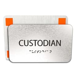 ADASigns.org ADASigns Custodian Closet Sign 7
