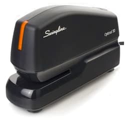 Swingline Electric Stapler, 30 Sheet Capacity, Optima 30, Black (42150)