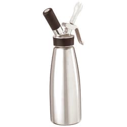 iSi North America Cream Profi Whip Professional Cream Whipper For All Cold Applications, Stainless/Black, 1 Quart