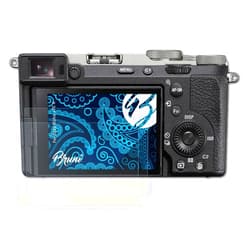 Bruni Screen Protector compatible with Sony Alpha a7C II Protector Film, crystal clear Protective Film (2X)