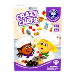 ORCHARD TOYS Crazy Chefs Game - New Art, Help The Crazy Chefs Gather Their Ingredients & Utensils to Prepare a Delicious Meal, The Player Whose Dish is Ready First Wins, Ages 3-6, for 2-4 Players