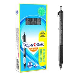 Paper Mate InkJoy 300RT Retractable Ballpoint Pens | Medium Point (1.0 mm) | Black | 12 Count