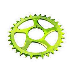RaceFace Race Face Narrow Wide Cinch Direct Mount Chainring Green, 28T