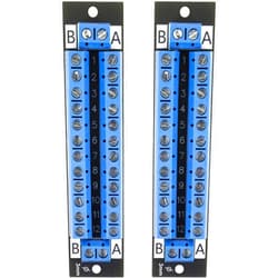yddmyo (2pcs) for 2x12 Position Terminal Block Distribution Module Breakout Board for AC DC 15 Amp Black