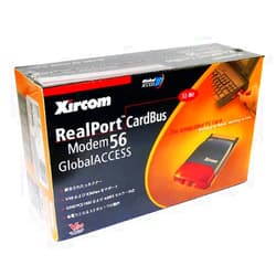 Xircom Realport Cardbus Modem 56Global 32-Bit 56K Global
