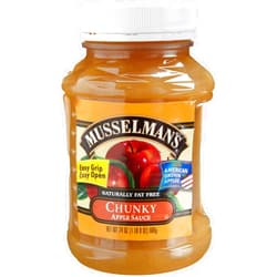 Musselmans Musselman's Chunky Applesauce 24oz Bottle (Pack of 4)