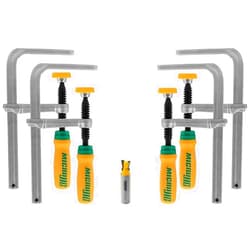 MICROJIG GRR-RIPPER DVC-538K2 Match Fit Dovetail Clamps 4-piece with Router Bit, Bundle