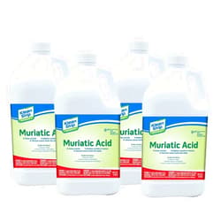 Klean-Strip Green 2 Set of 4 Safer Muriatic Acid Jug 128 Oz