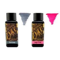 Diamine Fountain Pen Ink 30ml - Earl Grey & Hope Pink - 2 x Bottles