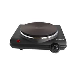 IMUSA Single Electric Hot Plate with Cast Iron Plate for Cooking or Heating, Electric Burner