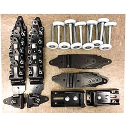 AILOWK 44 Pack Whiting Todco Door Repair Kit- All Hinges + 2