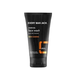 Every Man Jack Charcoal Face Wash, Skin Clearing, Fragrance Free, 5-ounce (Pack of 1), SG_B002ATDRAE_US
