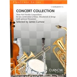By James Curnow (Editor) Concert Collection (Grade 1.5): C Instruments TC (Flexscore Series)
