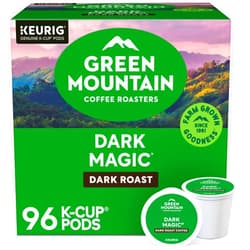 Green Mountain Coffee Roasters Dark Magic Coffee, Keurig Single-Serve K-Cup pods, Dark Roast, 96 Count