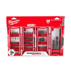 Milwaukee Shockwave Impact Duty Driver Bit Set (55-Piece)