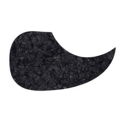 ARTIBETTER Guitar Pickguard Anti-Scratch Guard Plate Self-Adhesive Pick Guard Sticker for 40/41 Inch Acoustic Guitar Parts Black