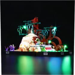 cooldac Light Kit for Lego Dagobah Jedi Training Diorama, LEDs Lighting Compatible with Dagobah Jedi Training Lego 75330 (Without Building Block, Just Light Kit)