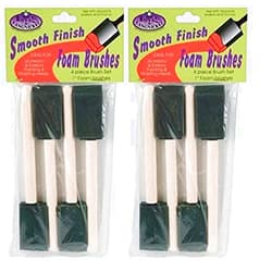 Royal & Langnickel ROYAL BRUSH RFOMW-4P Foam Brush, 8-Pack