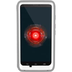 OTTERBOX Defender Series Case for Motorola Droid MAXX - Retail Packaging - White/Gray