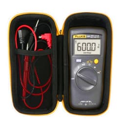 Khanka Hard Travel Case Replacement for Fluke 101/106/107 Basic Digital Multimeter Pocket Portable Meter Equipment Industrial