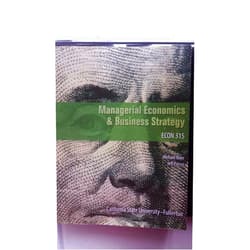 By Michael Baye & Jeff Prince (Author) By Jeff Prince Michael Baye Managerial Economics & Business Strategy (8th Edition) [Paperback] (8th) [Paperback]