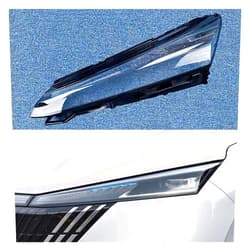 Demlin Auto Lamp Housing Headlamp Clear Shell Compatible For Dongfeng Aeolus Haohan 2023 2024 Car Front Headlight Lens Cover Lampcover Lampshade(Left)