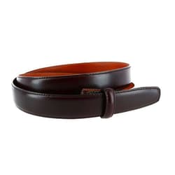 Trafalgar Cortina Leather Belt Strap - 1 inch wide (25mm)