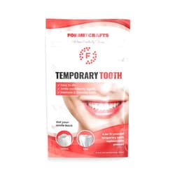 Formit Crafts Thermoplastic beads for teeth repair (105 grams) Moldable Thermal Beads for Teeth Repair – Cracked Teeth – Realistic and Durable